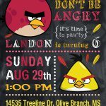 Angry Birds Invitation,  Angry Birds Invite