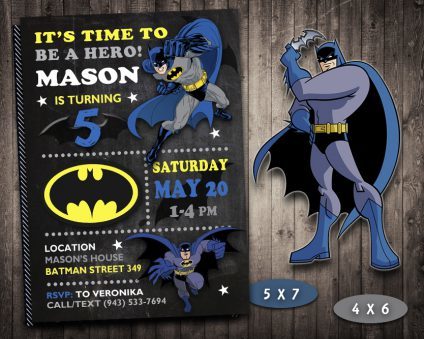Batman Invitation,  Batman Invite