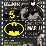 Batman Party Invites,  Batman Invite