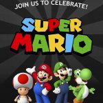 Mario Invitation,  Mario Invite