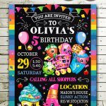 Shopkins Birthday Invitation,  Shopkins Invite