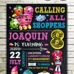 Shopkins Invitations Printables, Shopkins Invite