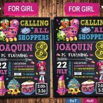 Shopkins Invitations Printables, Shopkins Invite