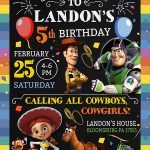 Toy Story Birthday Invitation, Toy Story Invite