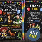 Toy Story Birthday Invitation, Toy Story Invite