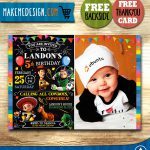 Toy Story Invitation With Picture, Toy Story Invite