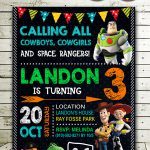 Toy Story Invitation, Toy Story Invite