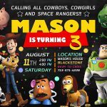 Toy Story Birthday Invitations Diy, Toy Story Invite