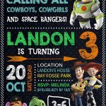 Toy Story Invitation, Toy Story Invite