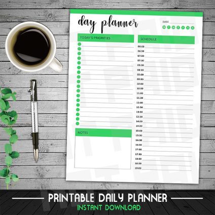 Daily Business Planner,  Time Tracker