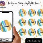 You Edit! Instagram Story Highlight Icons,  Custom Instagram Story Highlight Icons 5x