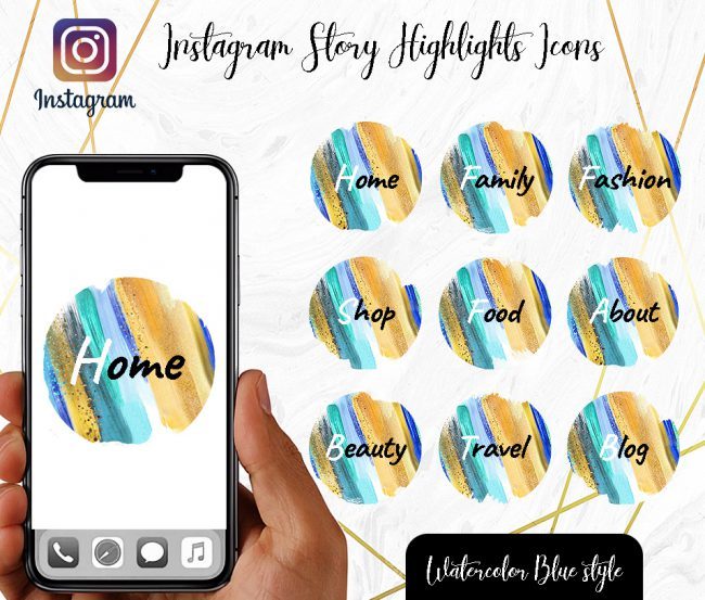 You Edit! Instagram Story Highlight Icons,  Custom Instagram Story Highlight Icons 5x