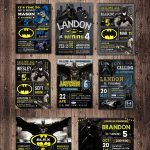 Batman Invitations Printables,  Batman Invite
