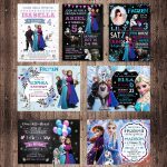 Frozen Invitation With Picture,  Frozen Invite