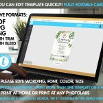 Greenery Gold Washing Instructions,  Printable Care Instructions Template
