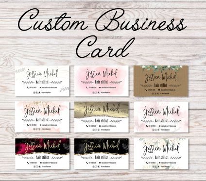 Custom Business Card,  Personalized Business Card