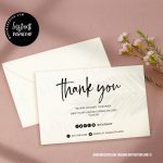 Modern Washing Instructions,  Washing Instructions Card Template