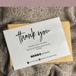 Modern Washing Instructions,  Washing Instructions Card Template