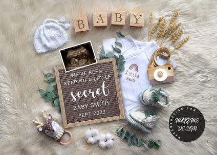 Pregnancy Announcement,  Social Media Pregnancy Announce