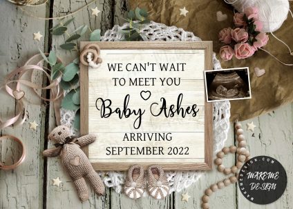 Pregnancy Announcement,  Digital Pregnancy Announcement