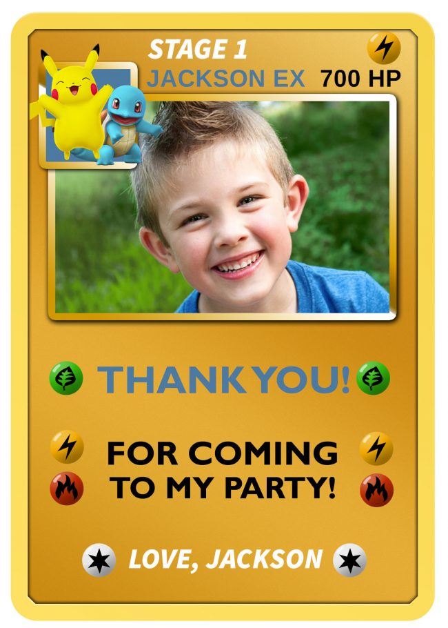Pokemon Invitation,  Pokemon Party Invites Birthday Invitations