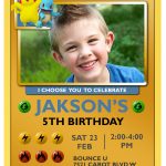 Pokemon Invitation,  Pokemon Party Invites Birthday Invitations