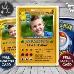 Pokemon Invitation,  Pokemon Party Invites Birthday Invitations