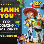 Toy Story Invitation, Toy Story Birthday Party Invite